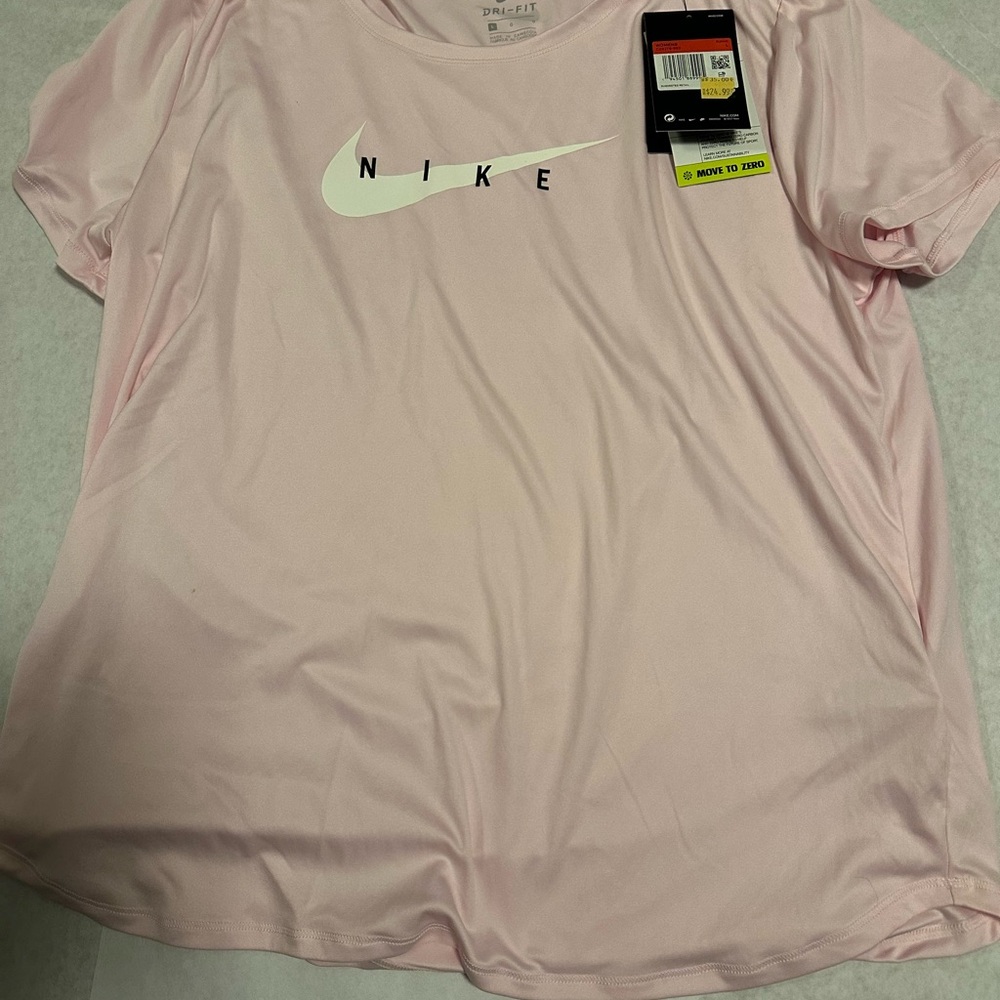 Nike Women's Light Pink Short Sleeve Tee